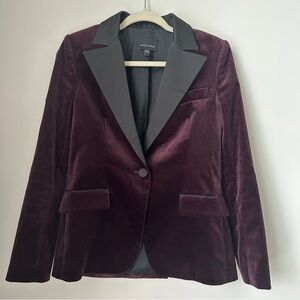 Judith & Charles Velvet Tuxedo Blazer